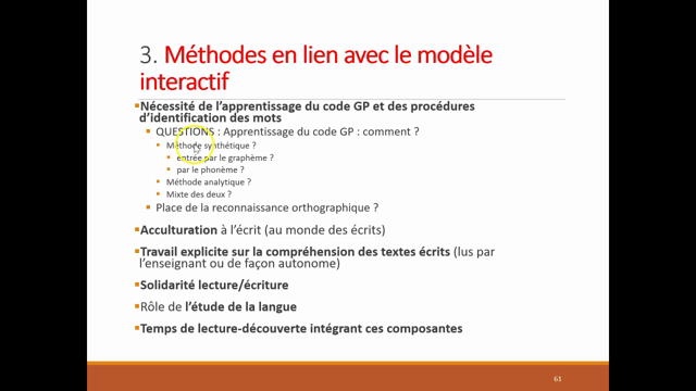 CM Apprentissage du code GS CP CE1 #9