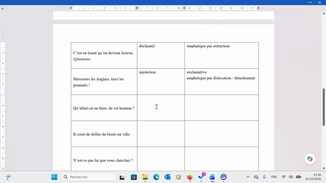 Correction video exercice repérage types et formes de phrases #2