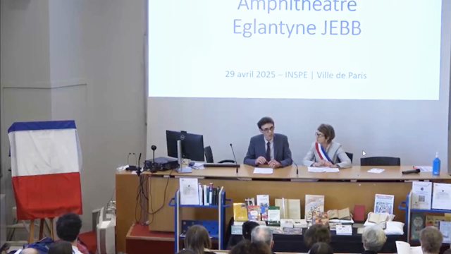 Inauguration de l'Amphithéâtre Eglantyne JEBB