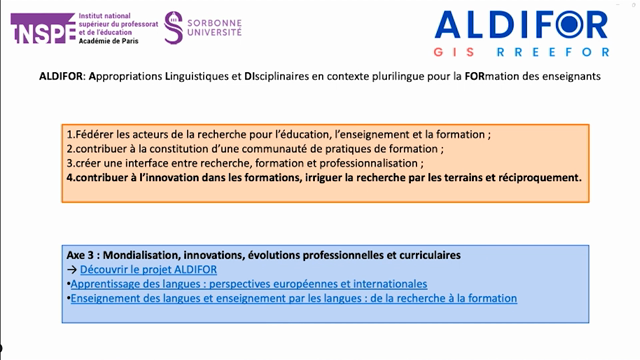 AXE 3 - Apprentissage des langues - Claire Tardieu