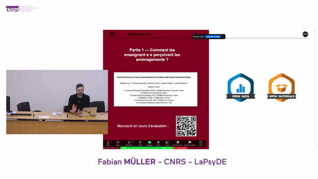 JE l'école inclusive, quelle évaluation? Intervention F.Muller