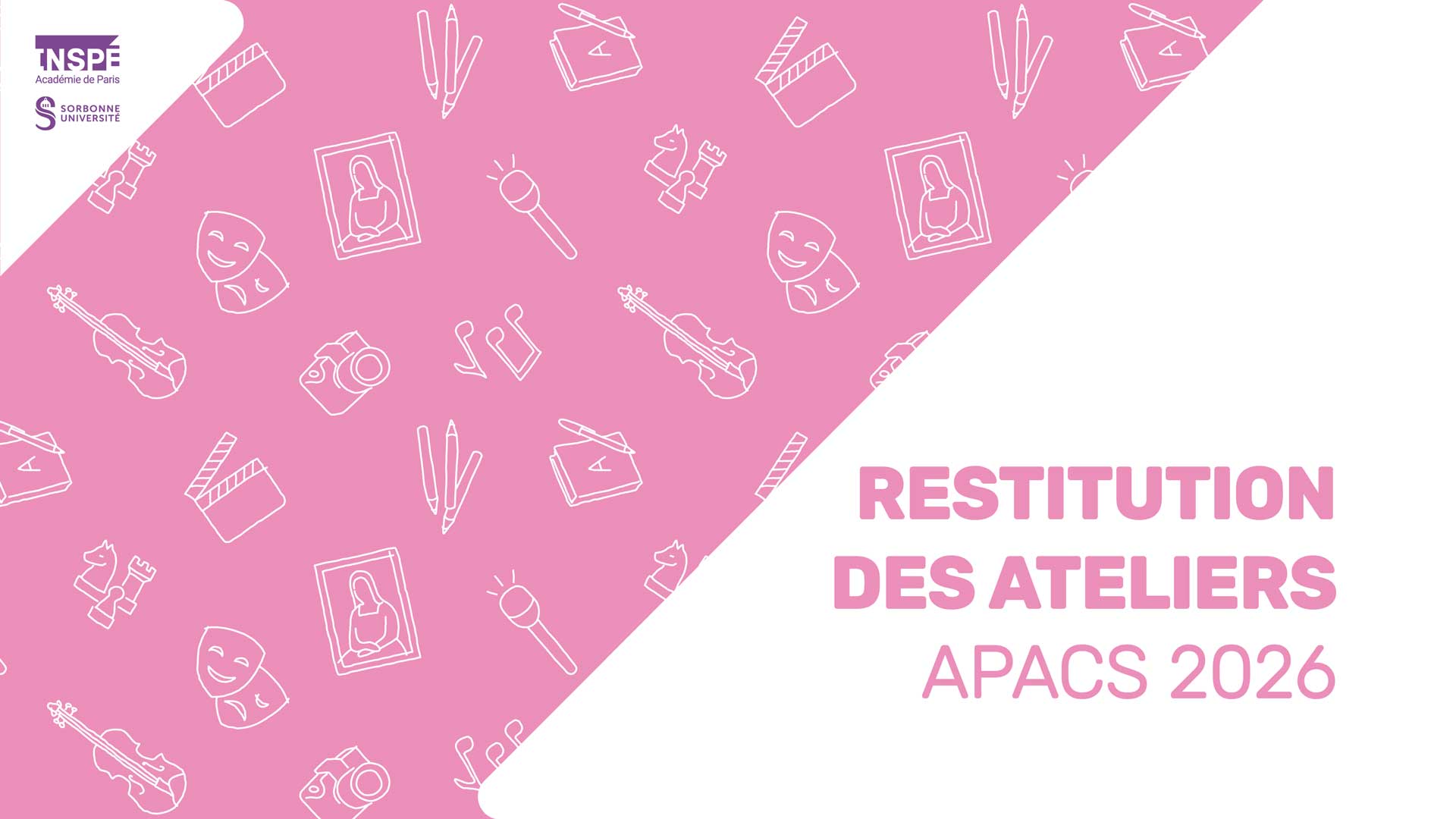 Soirée de restitution des Ateliers PAC 2026